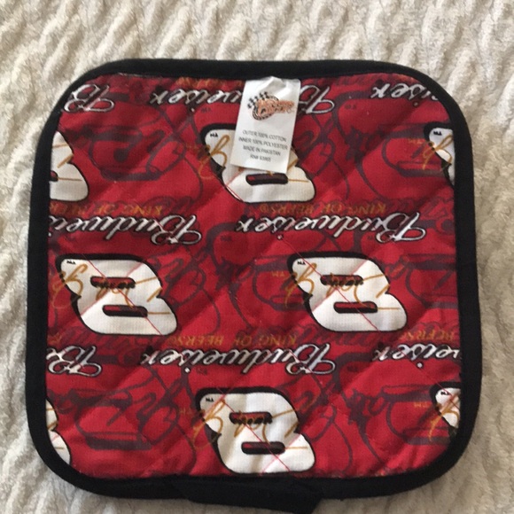 Nascar Dale Jr 8 BBQ Hat & Pot Holder - Picture 5 of 5